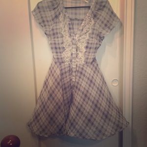 Button up dress